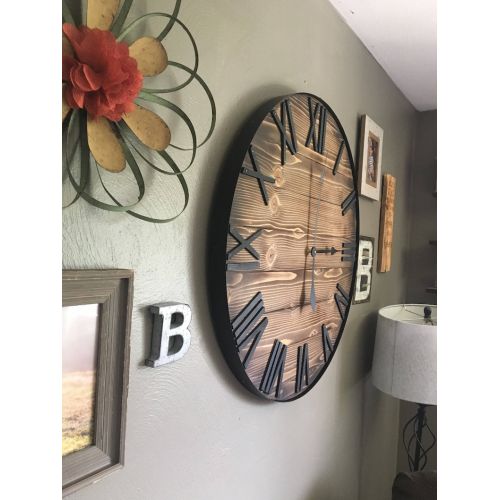  TheWoodlandStoryCo FREE SHIPPING 24 Country Clock