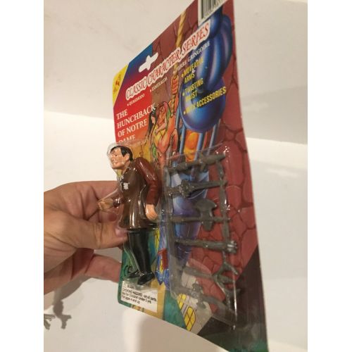  CPJCollectibles Vintage Classic Character Series Hunchback of Notre Dame Figure Quasimodo Action Figure with Weapons EToys - Brand New on Card Lot 3