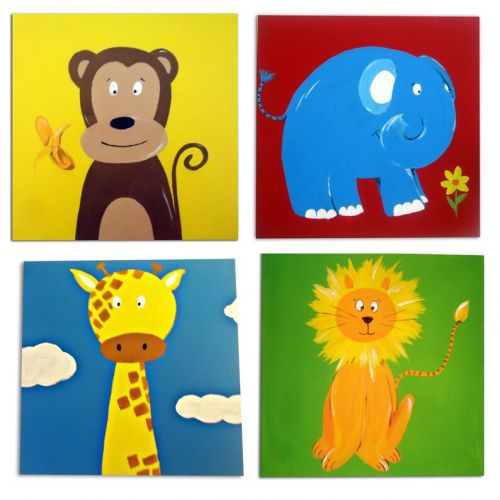  WithHugsandKisses Kids Lion Clock, Jungle Decor, Boys Room, Nursery Wall Clock, Gift for Boys