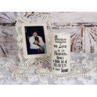 BorrowedHeartsShop Because some we love is in heaven LED candle - Because candle - LED candle - Flameless candle - Sentimental candle - Memorial candle