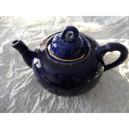  Serusaert Vintage Cobalt Blue Teapot
