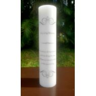 IThinkICanDesigns Personalized Wedding Memorial Candle