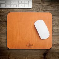 Werktat leather mouse pad mat mousepad vegetable tanned bio nature natural gift wife men women office desktop colleague christmas brother desk mens