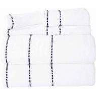 Somerset Home Quick Dry 100% Cotton Zero Twist 6-Piece Towel Set
