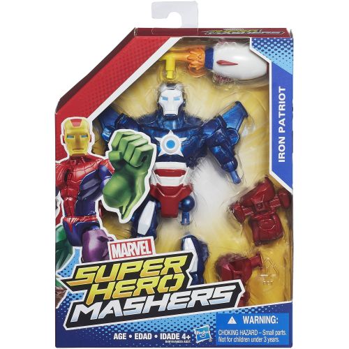마블시리즈 HASBRO AVENGERS Marvel Super Hero Mashers Iron Patriot Figure