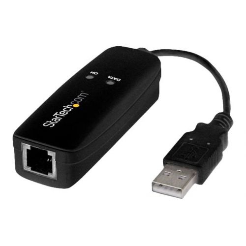  StarTech 56K USB Dial-up and Fax Modem V.92 External Hardware Based