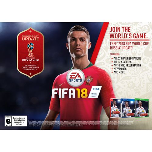  FIFA 18, Electronic Arts, Nintendo Switch, 014633738230