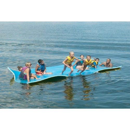  Adam Lucy Floating Water Pad 9 x 6 Water Sports Mat Float Island Oasis Utility Mats Blue