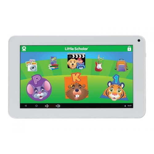 제네릭 Generic Little Scholar with WiFi 7 Kids Learning Tablet PC by School Zone Featuring Android 5.1.1 (Lollipop) Operating System and Premium Green Bumper
