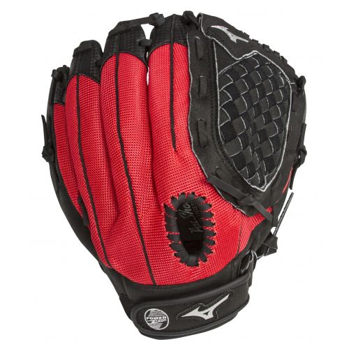 미즈노 Mizuno 11.5 Red and Black Baseball Glove