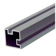 Cr Laurence CRL Satin Anodized 72 Corner Post Extrusion