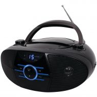 JENSEN CD-560 Portable Stereo CD Player with AMFM Stereo Radio & Bluetooth