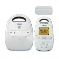 VTech DM251-102, DECT 6.0 Digital Audio Baby Monitor with OpenClosed Sensor, 1 Parent Unit, White
