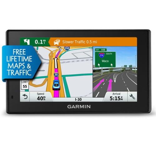가민 Garmin 010-N1539-01 Refurbished DriveSmart 50LMT 5 GPS Navigator with Bluetooth & Free Lifetime Maps & Traffic Updates