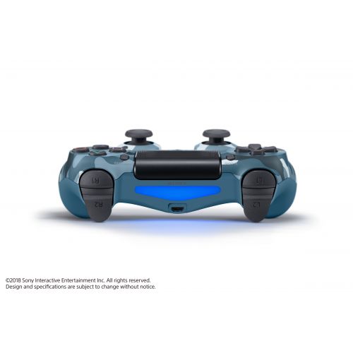 소니 Sony PlayStation 4 DualShock 4 Wireless Controller, Blue Camo, 3003235