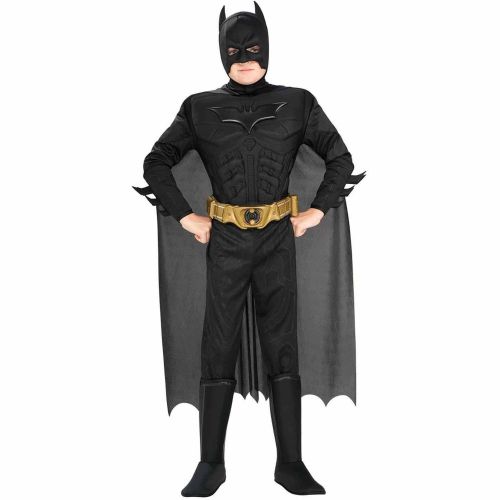 제네릭 Generic Batman The Dark Knight Rises Deluxe Muscle Chest Child Halloween Costume