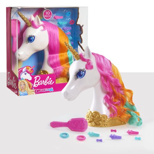 바비 Barbie Dreamtopia Unicorn Styling Head