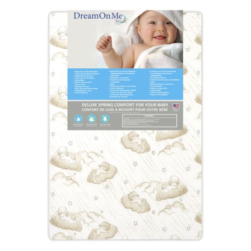  Dream On Me, 3 Spring Coil MiniPortable Crib Mattress