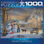 EUROGRAPHICS EuroGraphics Snow Creations 1000-Piece Puzzle, Small Box