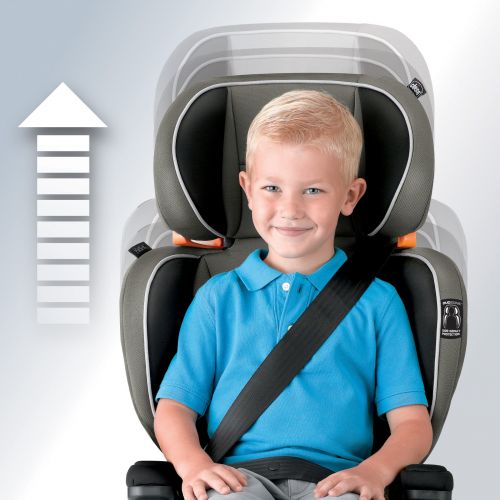 치코 Chicco KidFit 2-in-1 Belt-Positioning Booster Car Seat, Atmosphere