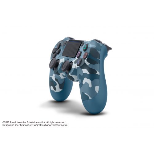 소니 Sony PlayStation 4 DualShock 4 Wireless Controller, Blue Camo, 3003235
