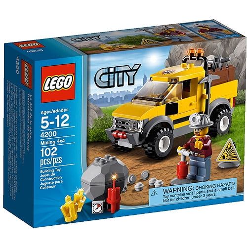  LEGO City Mining 4x4 4200 Play Set
