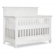 Evolur Signature Cape May 5 in 1 Full Panel Convertible Crib,Weathered White