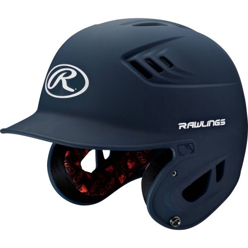 롤링스 Rawlings Senior R16 Series Matte Helmet, Black