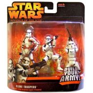 Hasbro Toys Clone Troopers Action Figure 3-Pack Brown Trim Star Wars