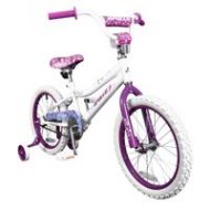 Apollo Heartbreaker 18 inch Kids Bicycle, Ages 5 to 9, Height 42 - 50 inches, White/Pink