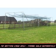 Cimarron Outdoor Sports Gaming Accessories 70x12x12 #42 Twisted Poly Batting Cage Net