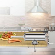 Costway 3L Manual Sausage Stuffer Maker Meat Filler Machine w Suction Base Commercial