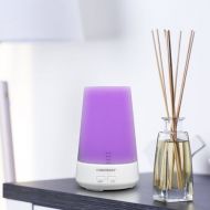 Comforday 100ml Ultrasonic HumidifierEssential Oil DiffuserAroma Diffuser with 7-Color LED Night Lamp