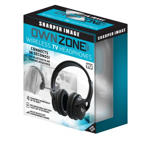  As Seen on TV Own Zone, Wireless TV Headphones By Sharper Image