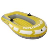 Novashion Inflatable Boat ,2 Person PVC Inflatable Rowing Air Boat Fishing Drifting Diving Tool, Inflatable Canoe (Not Including Oars)