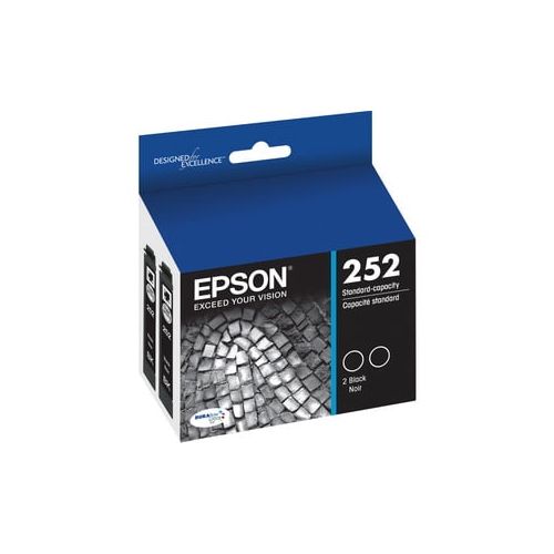 엡손 Epson T252 DURABrite Black Dual Pack Cartridge