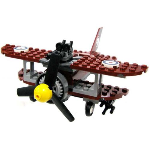  LEGO LEGO Pharaohs Quest Dark Red Biplane Spirit of Luis Vehicle