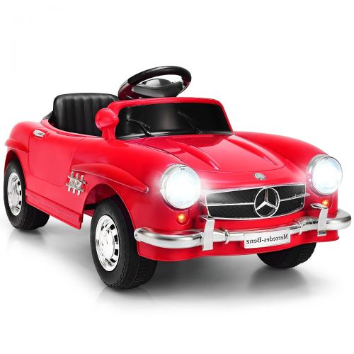  Gymax Mercedes Benz 300SL AMG Children Toddlers Ride on Car Electric Toy Red