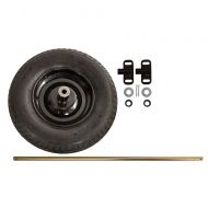AMES Ames TWKT Flat Free Single to Dual Universal Wheel Conversion Kit, For Use With Wheelbarrows
