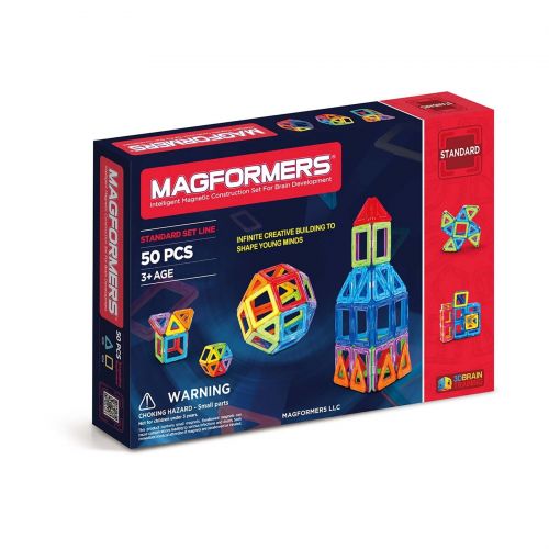  MAGFORMERS Magformers 50 Piece Magnetic Construction Set