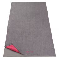 Gaiam Grippy Yoga Mat Towel - Pink Storm
