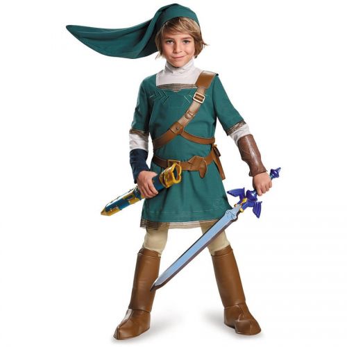 제네릭 Generic Legend of Zelda Link Prestige Child Halloween Costume