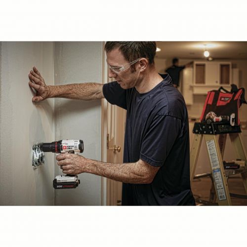  Porter-Cable PORTER CABLE 20-Volt Max 12-Inch Lithium-Ion Compact Cordless Drill, PCC601LB