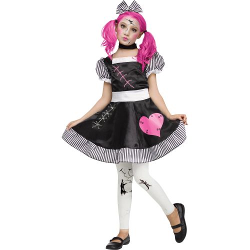 제네릭 Generic Broken Doll Child Halloween Costume
