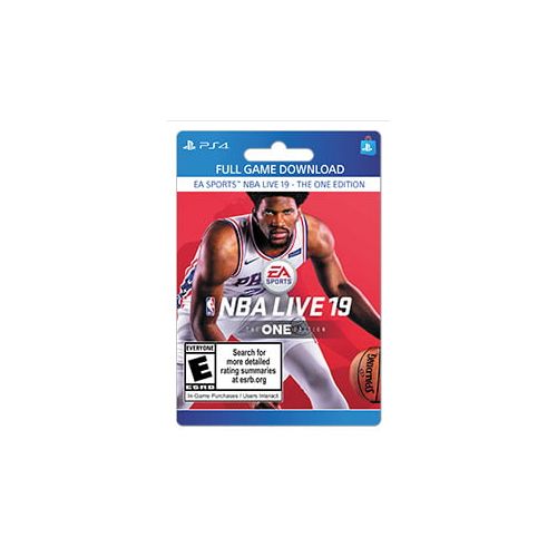  NBA LIVE 19: The One Edition, Electronic Arts, Playstation, [Digital Download]