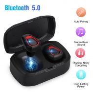 EEEkit Bluetooth 4.2 Bass True Wireless Headphones, Sports Wireless Earbuds Earphones, Built-in Microphone for iPhone, Samsung, Android Phone