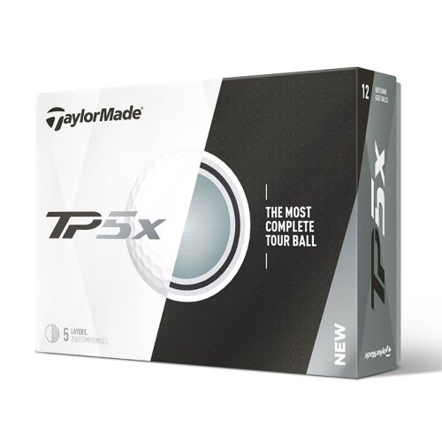  TaylorMade TP5x Golf Balls, 12 Pack