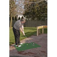 Golf Gift and Gallery Jef World of Golf Gifts and Gallery, Inc. 3 X 4-Feet Practice Mat (Green)
