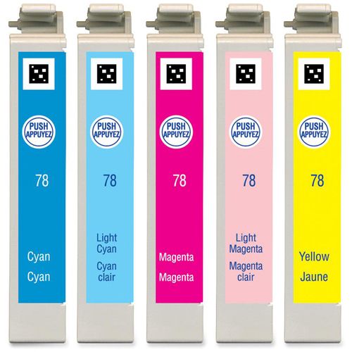 엡손 Epson, EPST078920S, T078920S Color Ink Cartridge Set