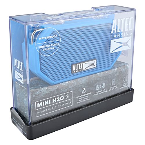  Altec Lancing Altec Lansing IMW257-MNT Mini H2O Waterproof, Sand proof, Snow proof and Shockproof Bluetooth Speaker, Mint